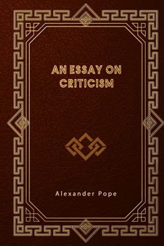 An Essay on Criticism