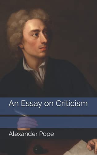 An Essay on Criticism
