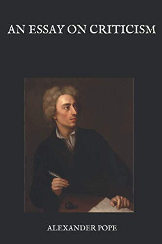 An Essay On Criticism