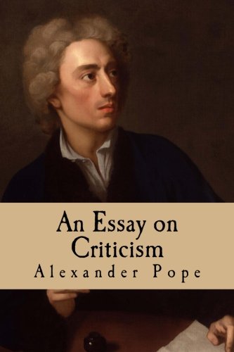 An Essay on Criticism