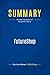 Summary: FutureShop: Review and Analysis of Nissanoff's Book