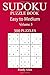 300 Easy to Medium Sudoku Puzzle Book