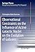 Observational Constraints on the Influence of Active Galactic Nuclei on the Evolution of Galaxies (Springer Theses)