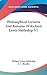 Philosophical Lectures And Remains Of Richard Lewis Nettleship V1
