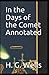 In the Days of the Comet annotated