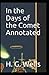 In the Days of the Comet Annotated