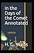 In the Days of the Comet annotated