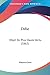 Delie: Objet De Plus Haute Vertu (1862) (French Edition)