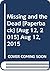 The Missing and the Dead
