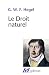Le Droit naturel