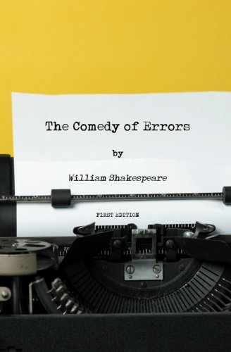 The Comedy of Errors - First Edition