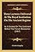 Three Lectures Delivered At The Royal Institution On The Ancient Regime: As It Existed On The Continent Before The French Revolution (1867)