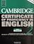 Cambridge Certificate to Proficiency in English 2, Student's Book with Answers