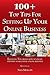 Setting up your Online Business