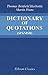 Dictionary of Quotations (Spanish)