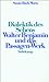 Dialektik des Sehens. Walter Benjamin und das Passagen-Werk