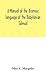 A manual of the Aramaic language of the Babylonian Talmud; grammar, chrestomathy and glossaries