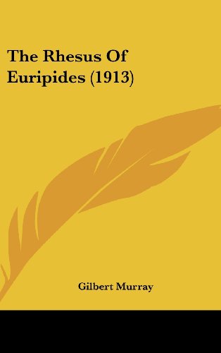 The Rhesus Of Euripides