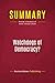 Summary: Watchdogs of Democracy?: Review and Analysis of Helen Thomas's Book