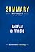 Summary: Fail Fast or Win Big: Review and Analysis of Schroeder's Book