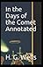 In the Days of the Comet annotated