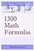 1300 Math Formulas