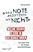 Diese Note akzeptieren wir ...