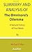 Summary and Analysis of The Omnivore's Dilemma: A Natural History of Four Meals By Michael Pollan