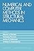 Numerical and Computer Methods in Structural Mechanics