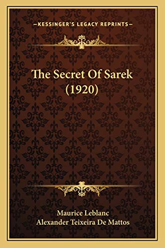 The Secret Of Sarek