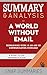 Summary & Analysis of A World Without Email: Reimagining Work in an Age of Communication Overload | A Guide to Cal Newport's Book
