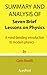 Summary and Analysis of Seven Brief Lessons on Physics: A mind-bending introduction to modern physics By Carlo Rovelli