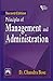 Principles of Management and Administration Bose, Chandra