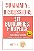 Summary & Discussions of Set Boundaries, Find Peace by Nedra Glover Tawwab: A Guide to Reclaiming Yourself
