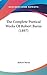 The Complete Poetical Works Of Robert Burns (1897)