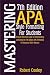 Mastering 7th Edition APA S...