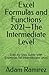 Excel Formulas and Functions 2021—The Intermediate Level: Step-by-Step Guide with Examples for Intermediate Level (Excel Academy)