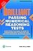 Brilliant Passing Numerical Reasoning Tests