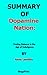SUMMARY OF Dopamine Nation Finding Balance in the Age of Indulgence By Anna Lembke