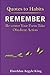 Quotes to Habits Remember: ...