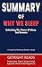 SUMMARY OF WHY WE SLEEP: Unlocking The Power Of Sleep And Dreams By Matthew Walker | Improve Your Learning Speed And Intelligence