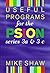 Useful Programs for the Psion Series 3a & 3C