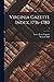 Virginia Gazette Index, 1736-1780; 2