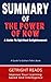 SUMMARY OF THE POWER OF NOW: A Guide To Spiritual Enlightenment By Eckhart Tolle | Improve Your Learning Speed And Intelligence