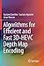 Algorithms for Efficient and Fast 3D-HEVC Depth Map Encoding