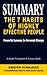 SUMMARY OF THE 7 HABITS OF HIGHLY EFFECTIVE PEOPLE: Powerful Lessons In Personal Change By Stephen R. Covey - A Revolutionary Way To Read Books Quickly - Key Ideas Unleashed
