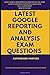 Latest Google Reporting and Analysis Exam Questions