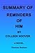 SUMMARY OF REMINDERS OF HIM BY COLLEEN HOOVER: A NOVEL