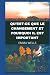 QU’EST-CE QUE LE CHANGEMENT...