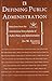 Defining Public Administration